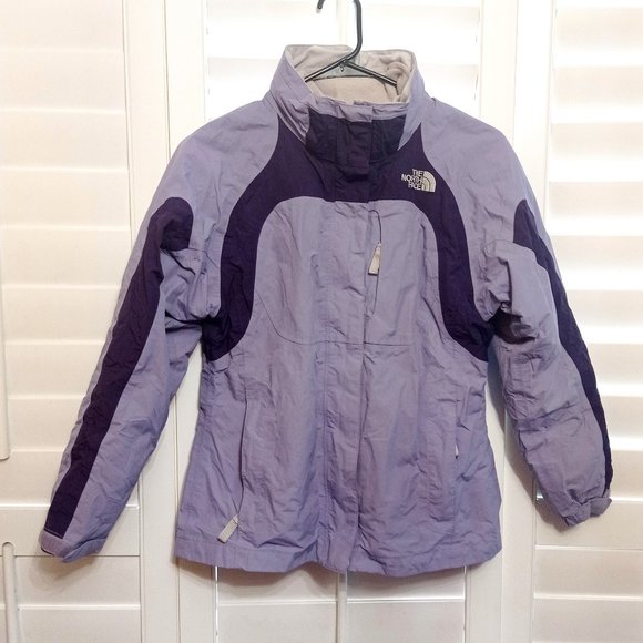 The North Face Girls Youth Kids Large Purple 3 In 1 Jacket NO HAT